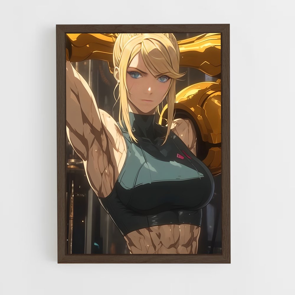 Poster Samus et le Pouvoir du Robot – affiche Metroid (vue 5)
